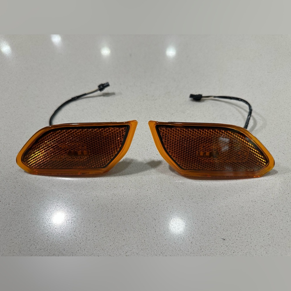 Mopar OEM Side Marker Lamps Left And Right, Part No: 68302119AB And 68302120AB.